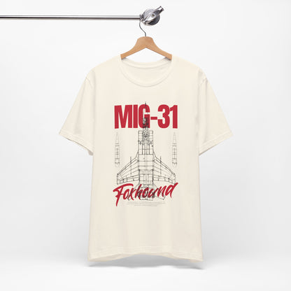 MIG-31, Camiseta de manga corta unisex de jersey