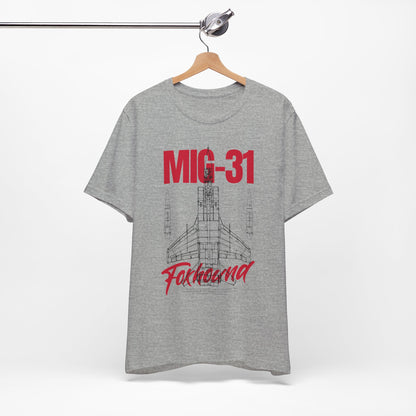 MIG-31, Camiseta de manga corta unisex de jersey