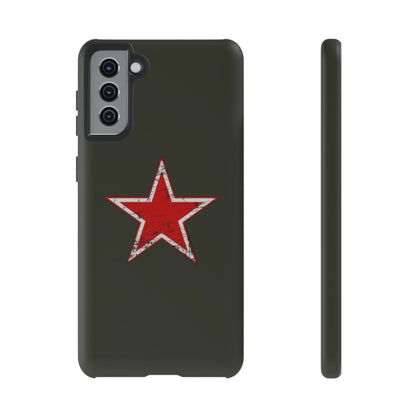 Red star, estuche para celular