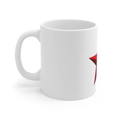 Red star, Tazas de café de cerámica, 11 oz, 15 oz