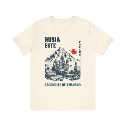 Rusia en el este, Camiseta de manga corta de punto unisex