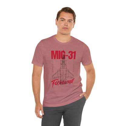 MIG-31, Camiseta de manga corta unisex de jersey