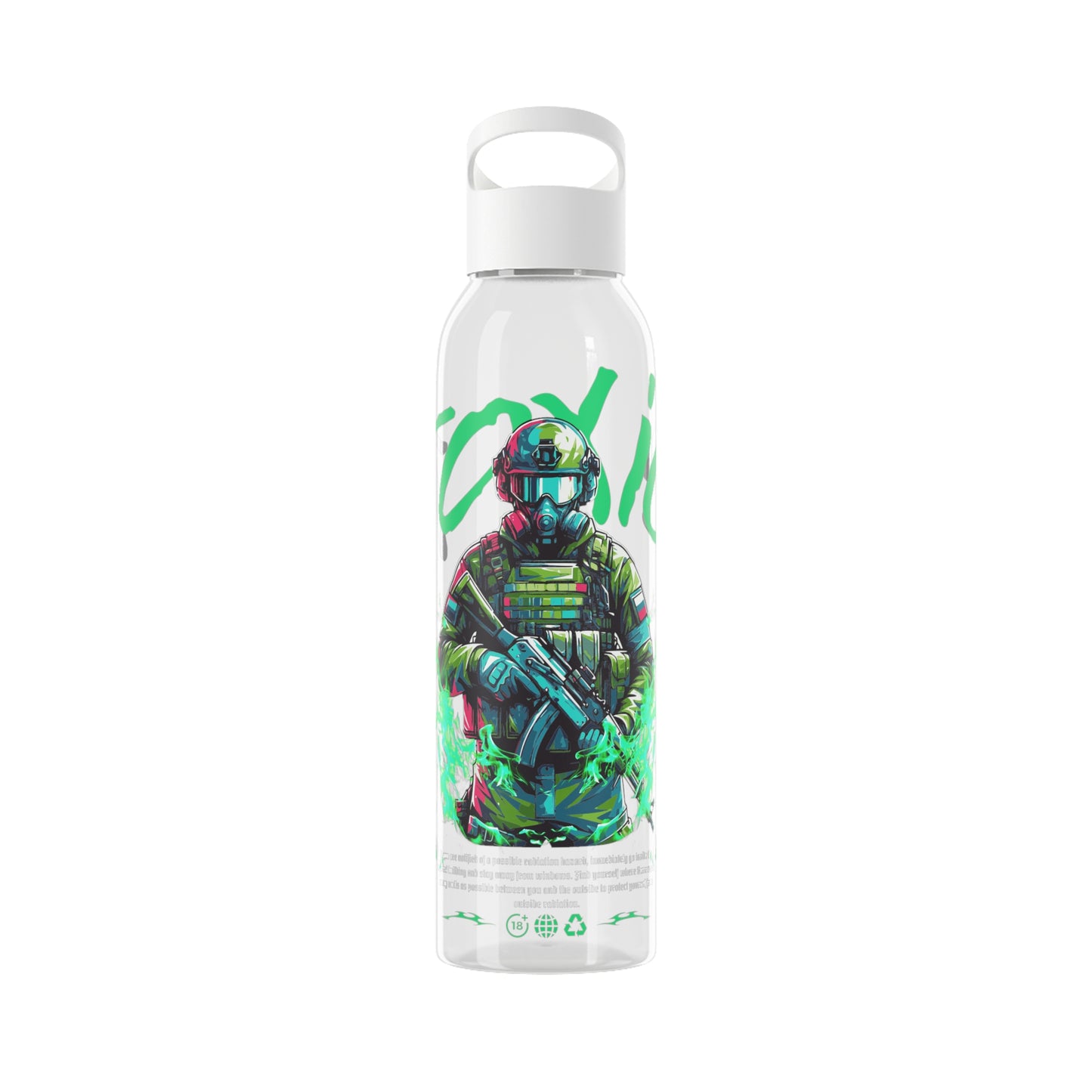 Toxic, Sky Water Bottle