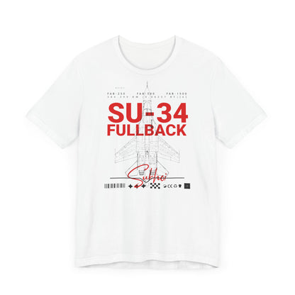 SU-34, Camisetas de fútbol unisex con pantalones cortos