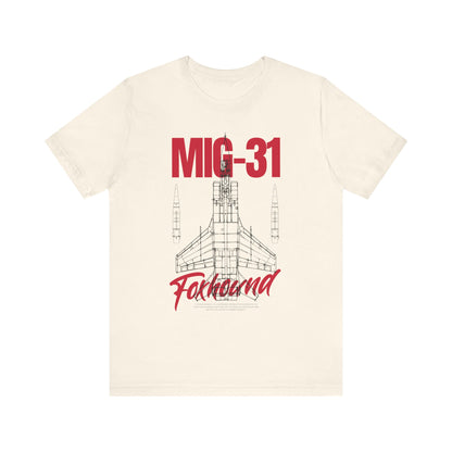 MIG-31, Camiseta de manga corta unisex de jersey