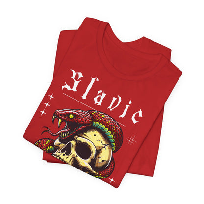 Eslavo, Camiseta de manga corta de punto unisex