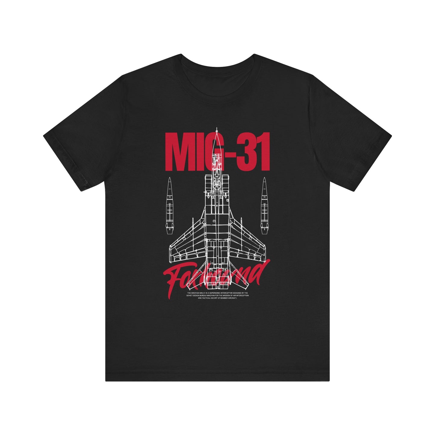 MIG-31, Camiseta de manga corta unisex de jersey