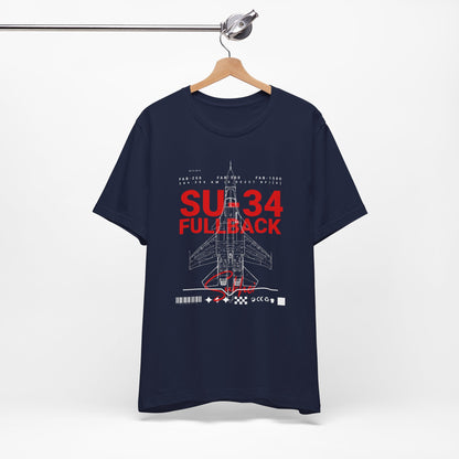 SU-34, Camisetas de fútbol unisex con pantalones cortos