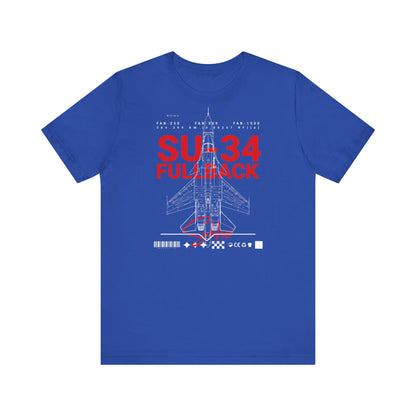 SU-34, Camisetas de fútbol unisex con pantalones cortos