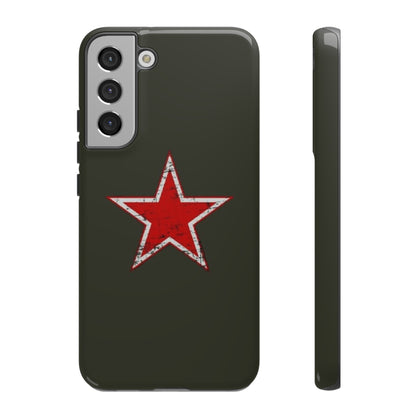 Red star, estuche para celular