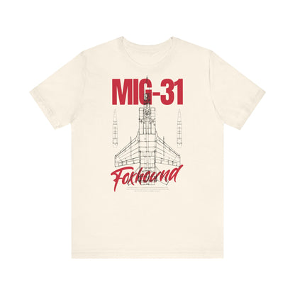 MIG-31, Camiseta de manga corta unisex de jersey