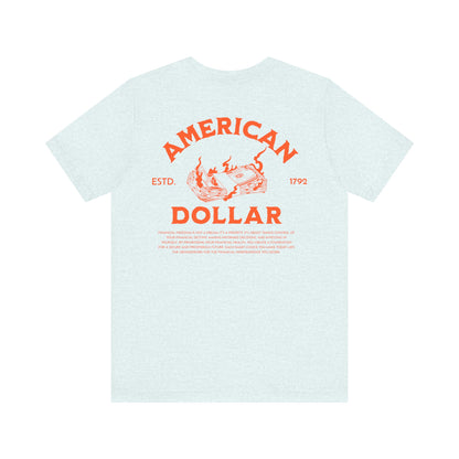 Dollar Burn, Camiseta de manga corta unisex de jersey