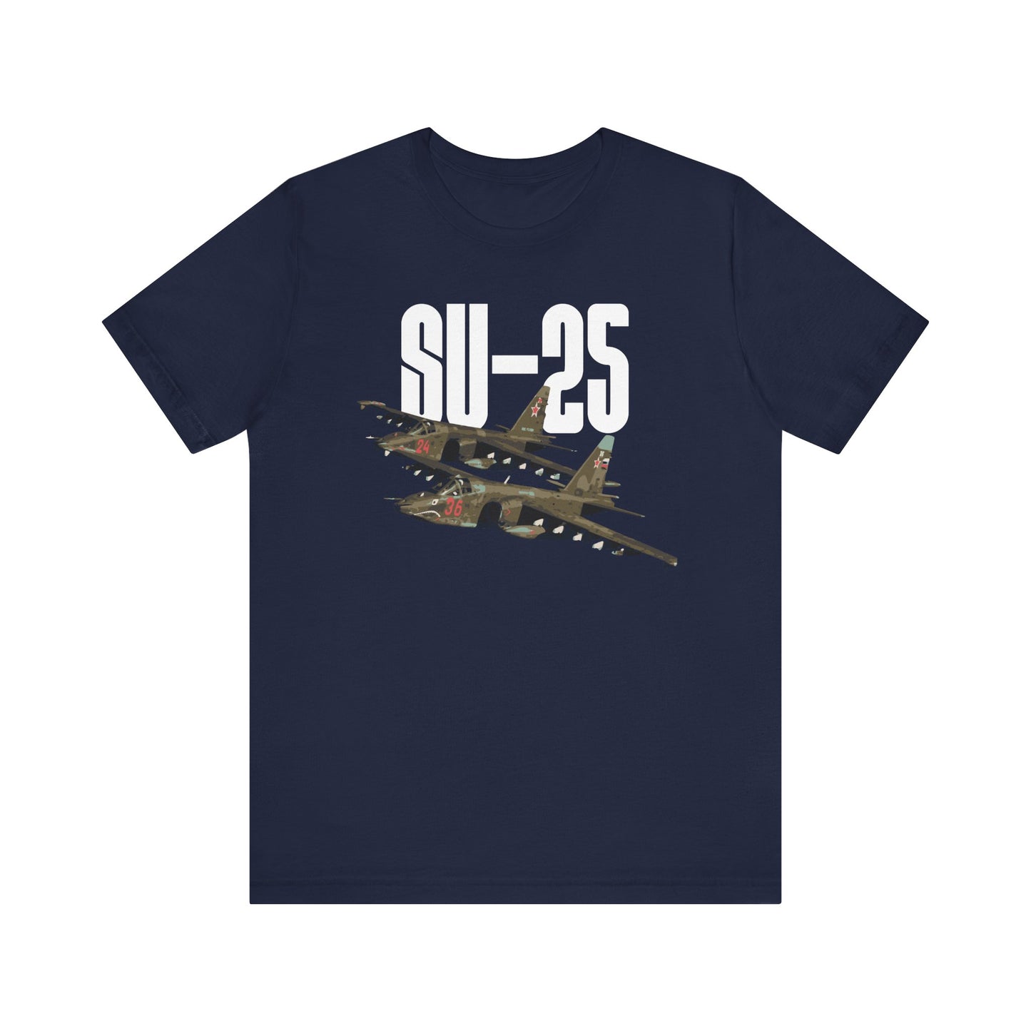 SU-25, Camiseta de manga corta de punto unisex