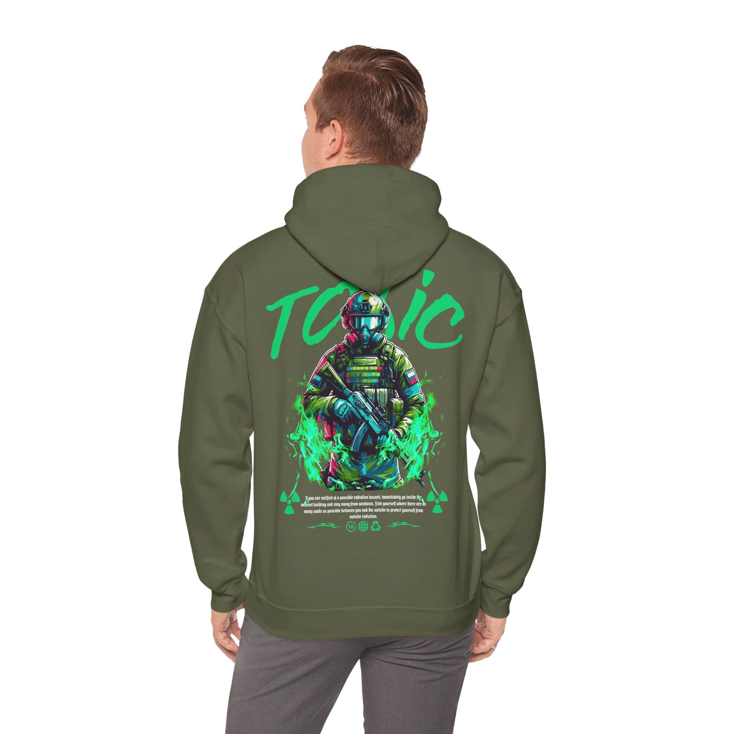 Toxic End, Sudadera unisex con capucha Heavy Blend™