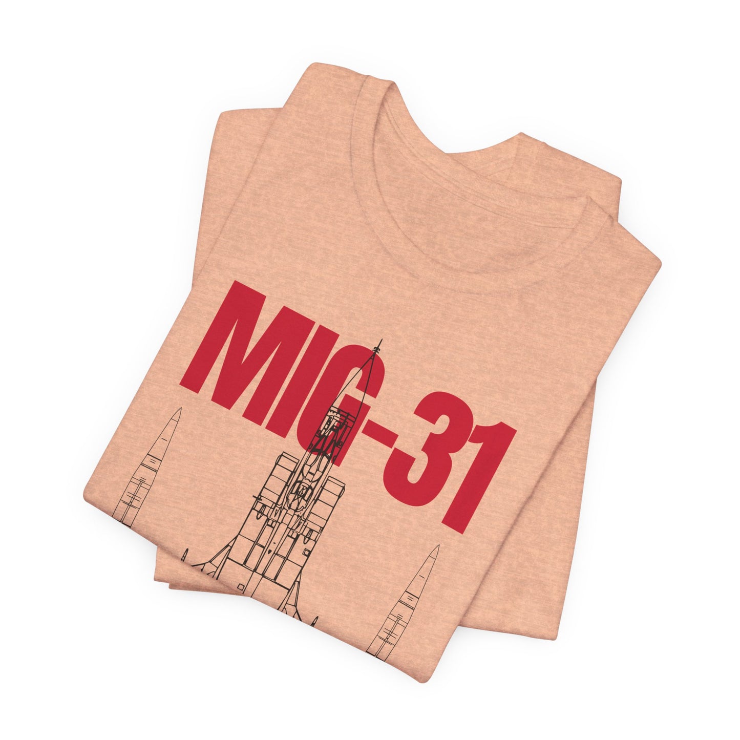 MIG-31, Camiseta de manga corta unisex de jersey