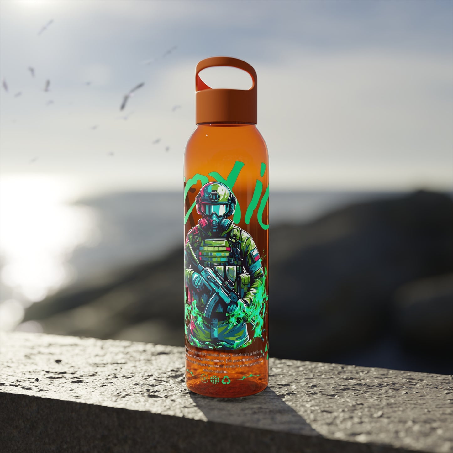 Toxic, Sky Water Bottle