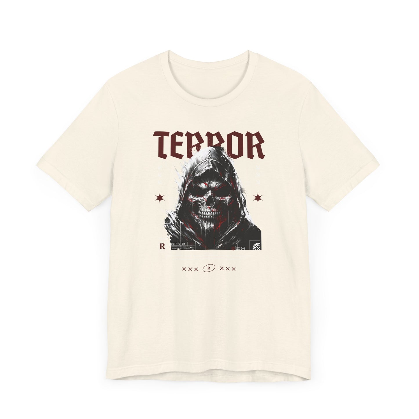 Terror, Camiseta de manga corta