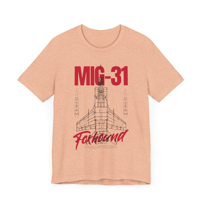 MIG-31, Camiseta de manga corta unisex de jersey