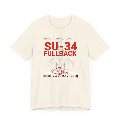 SU-34, Camisetas de fútbol unisex con pantalones cortos