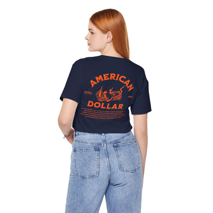 Dollar Burn, Camiseta de manga corta unisex de jersey