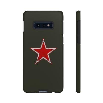 Red star, estuche para celular