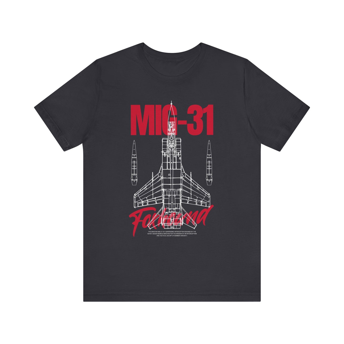 MIG-31, Camiseta de manga corta unisex de jersey