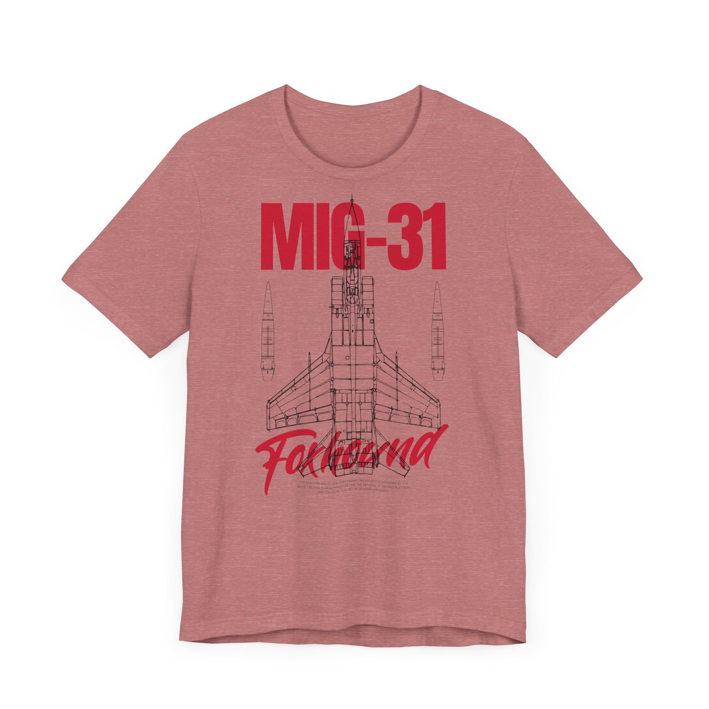 MIG-31, Camiseta de manga corta unisex de jersey