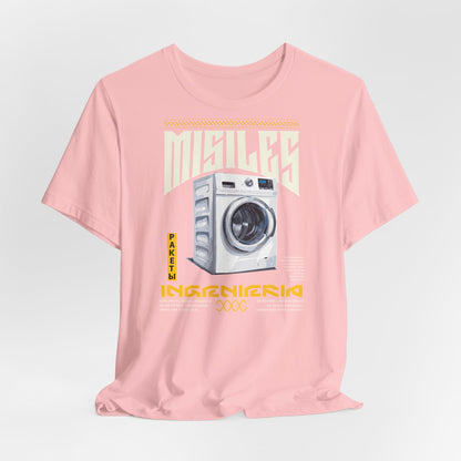 Misiles lavadoras, Camiseta de manga corta de punto unisex