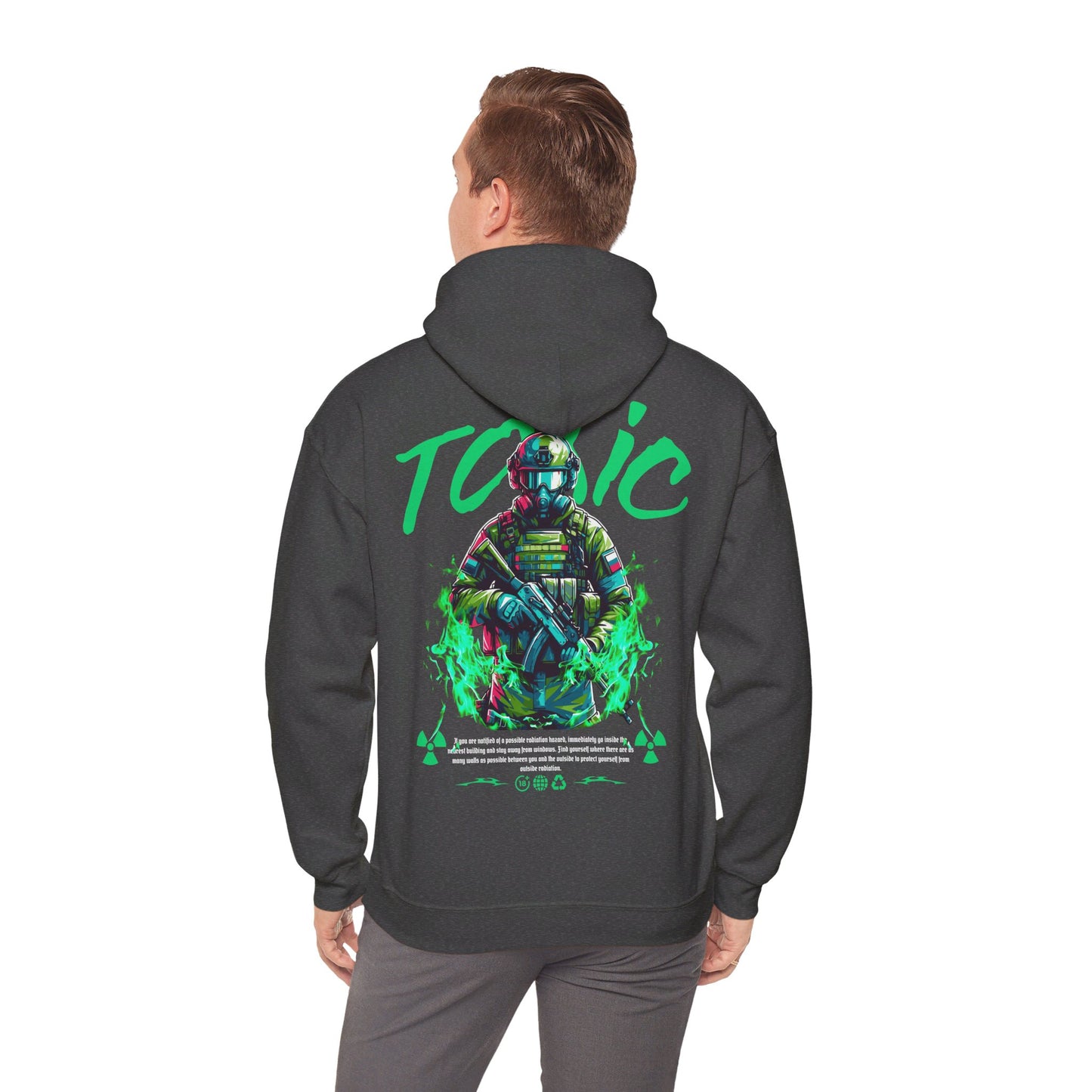 Toxic End, Sudadera unisex con capucha Heavy Blend™