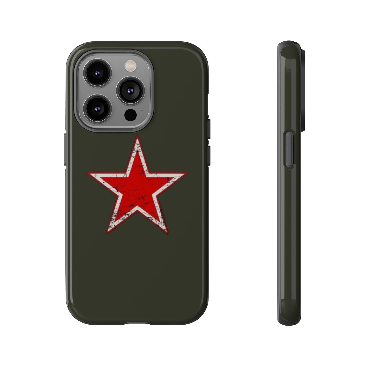 Red star, estuche para celular