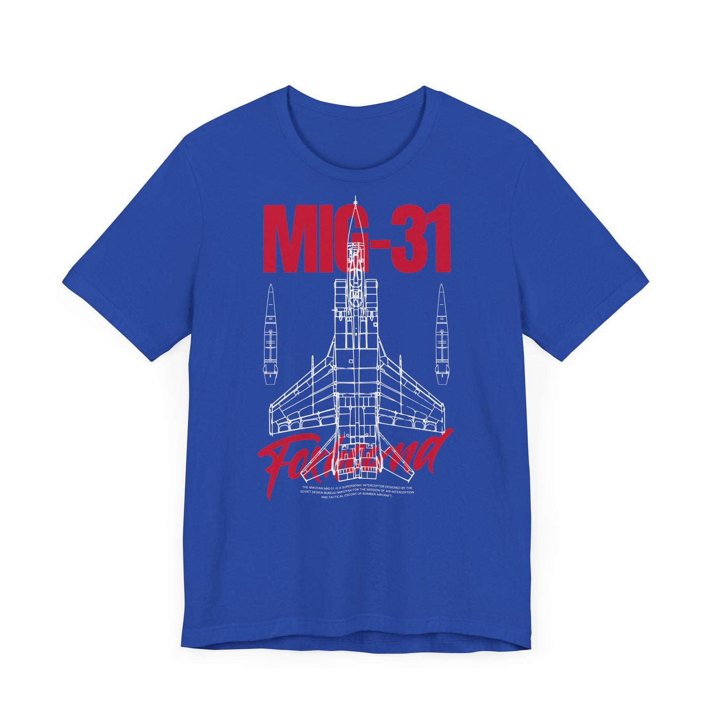 MIG-31, Camiseta de manga corta unisex de jersey