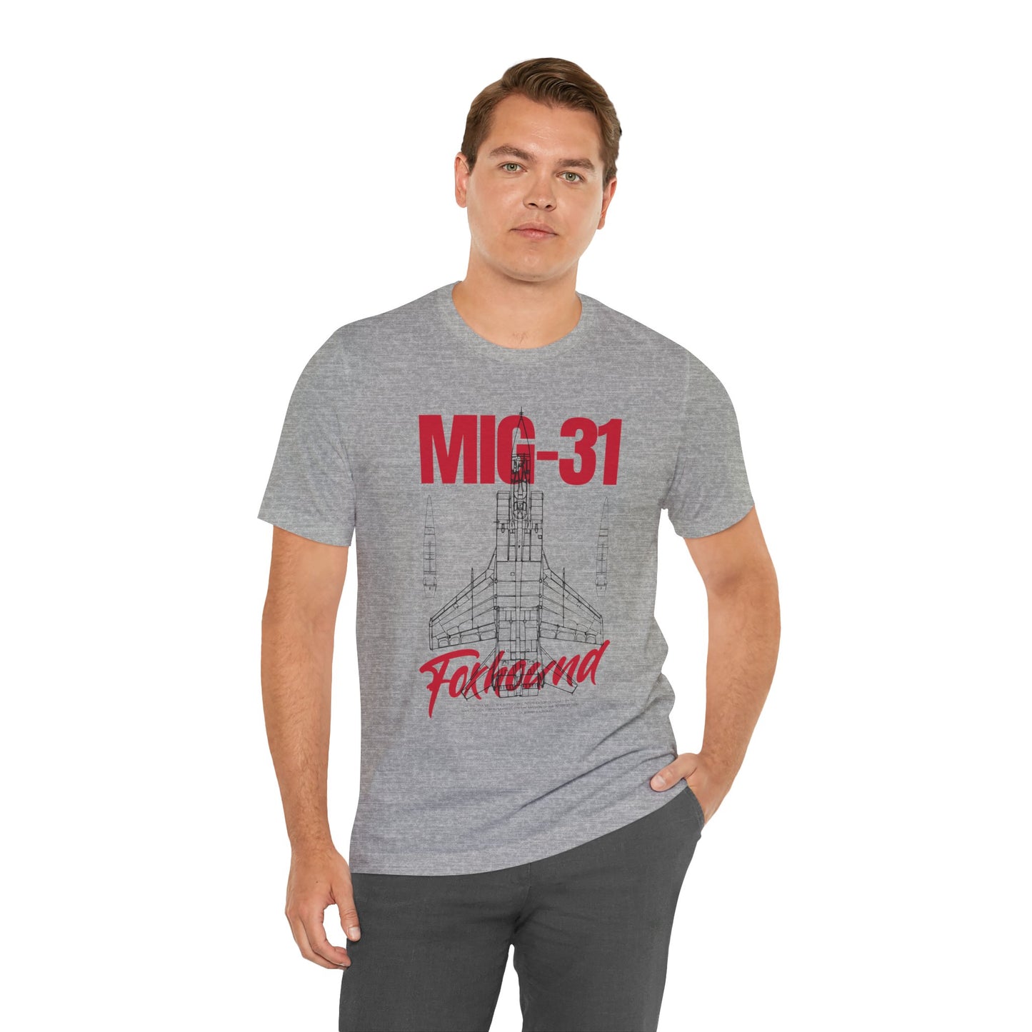 MIG-31, Camiseta de manga corta unisex de jersey