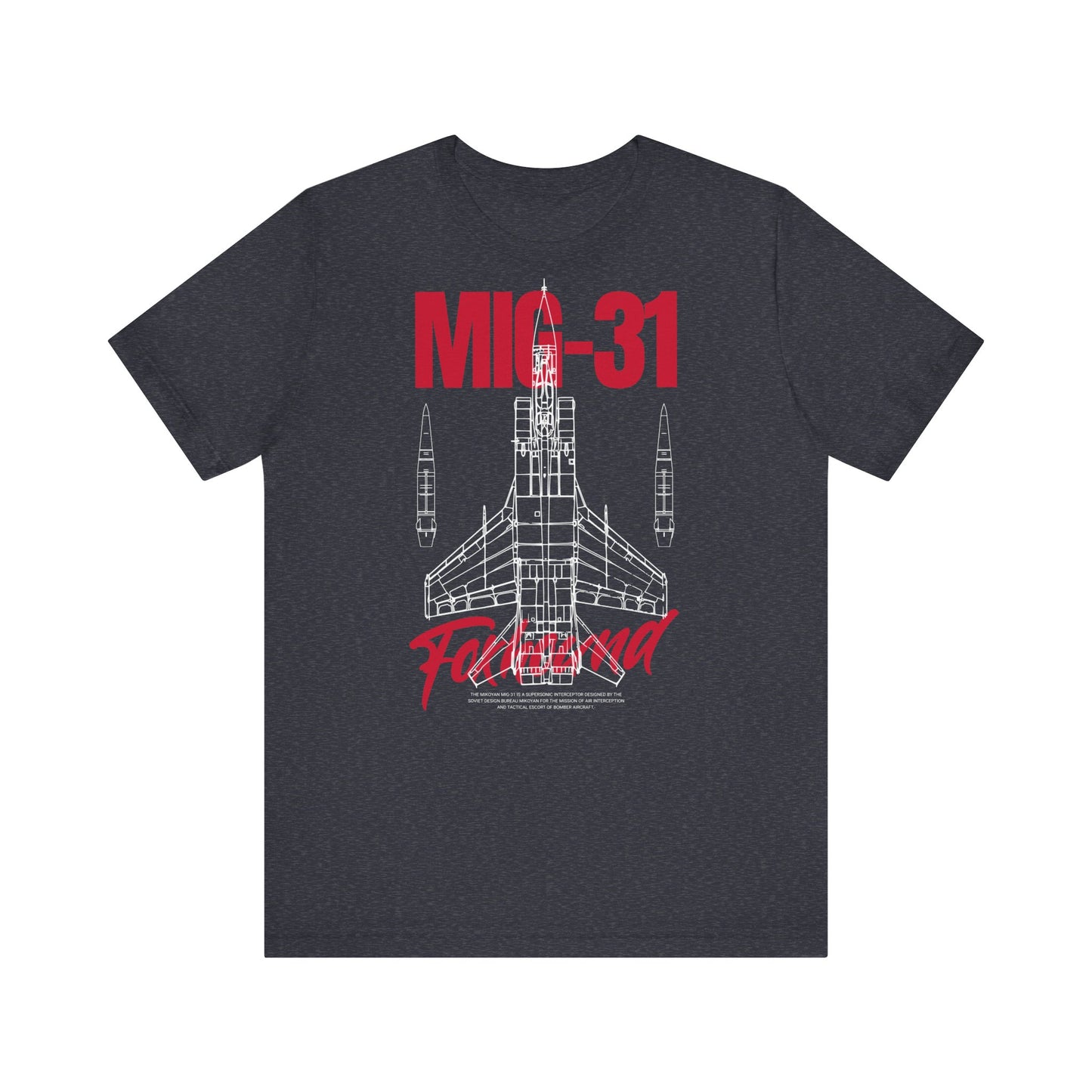 MIG-31, Camiseta de manga corta unisex de jersey