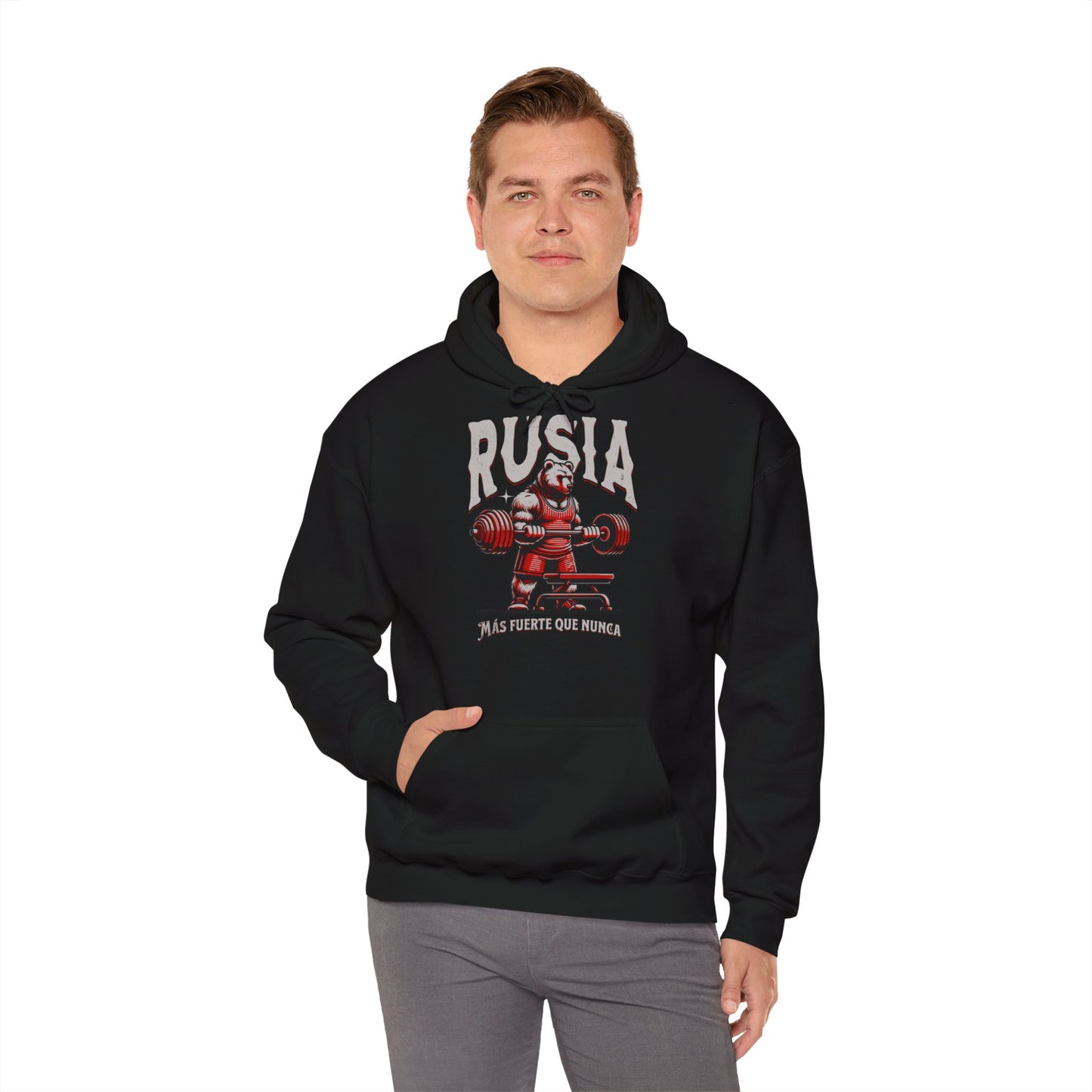 Mas fuerte que nunca, Sudadera con capucha unisex Heavy Blend™