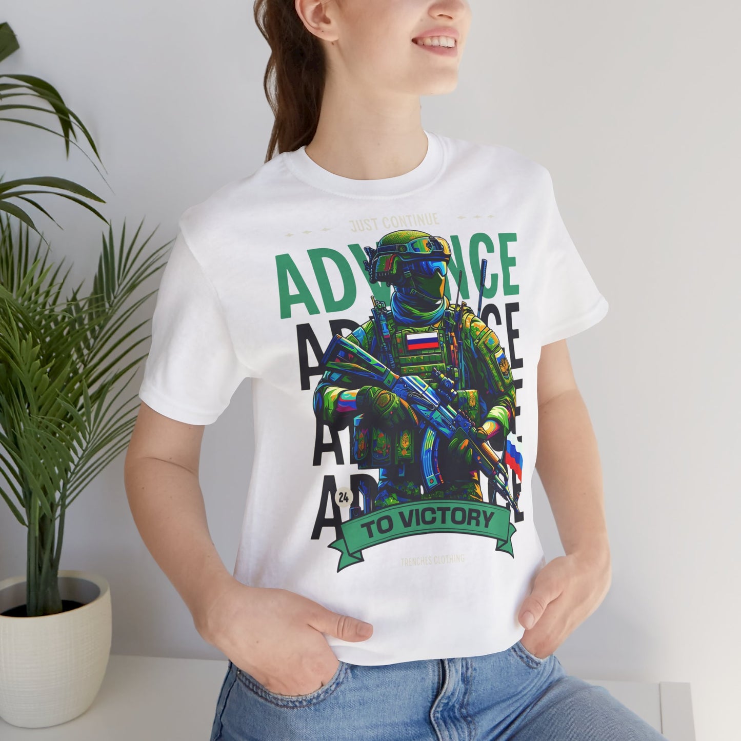 Avance, Camiseta de manga corta unisex