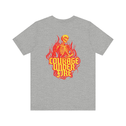 Bajo fuego, Camiseta de manga corta de punto unisex