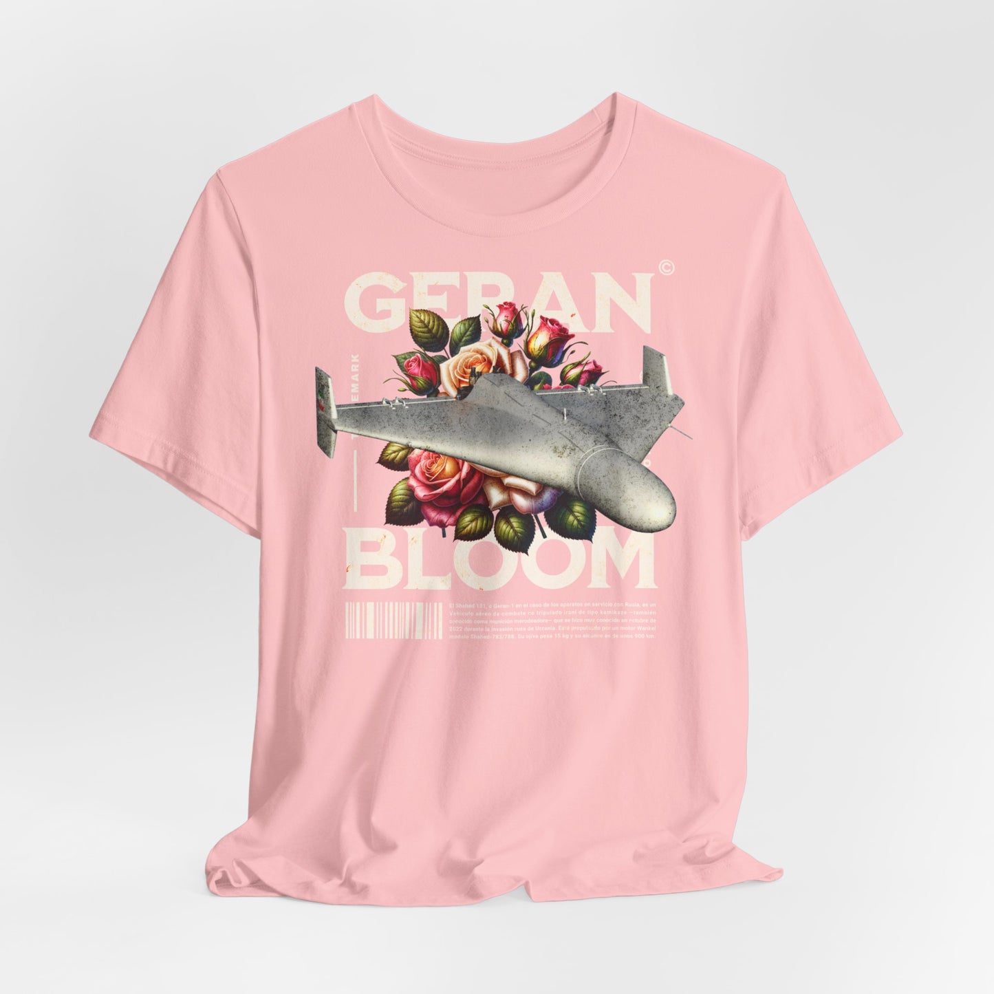 Dron Geran, Camiseta de manga corta de punto unisex