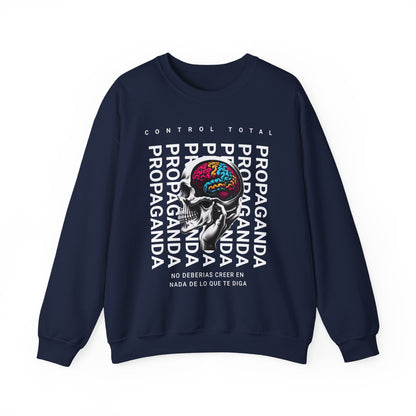 Propaganda, Sudadera unisex con cuello redondo Heavy Blend™