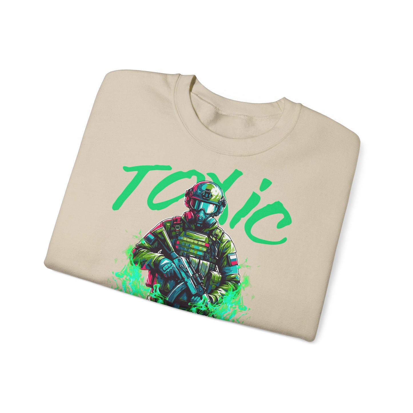 Toxic End, sudadera unisex con cuello redondo