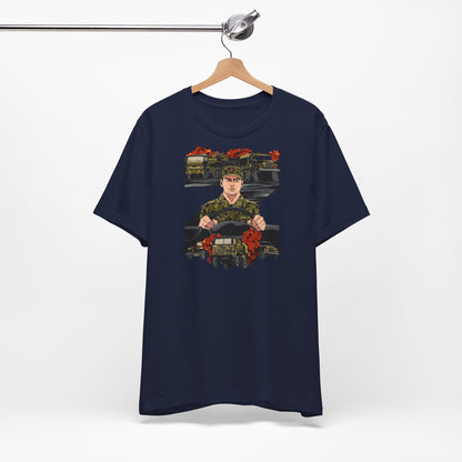 Logistica, Camiseta de manga corta unisex de jersey