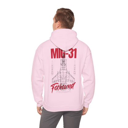 MIG-31, Sudadera unisex con capucha Heavy Blend™