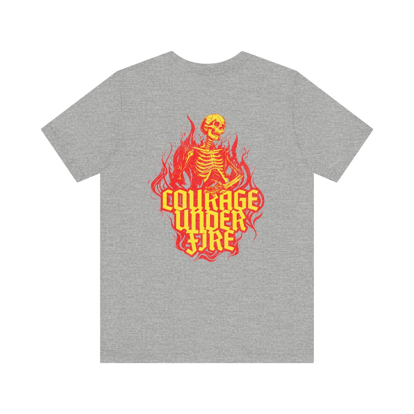 Bajo fuego, Camiseta de manga corta de punto unisex