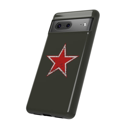 Red star, estuche para celular